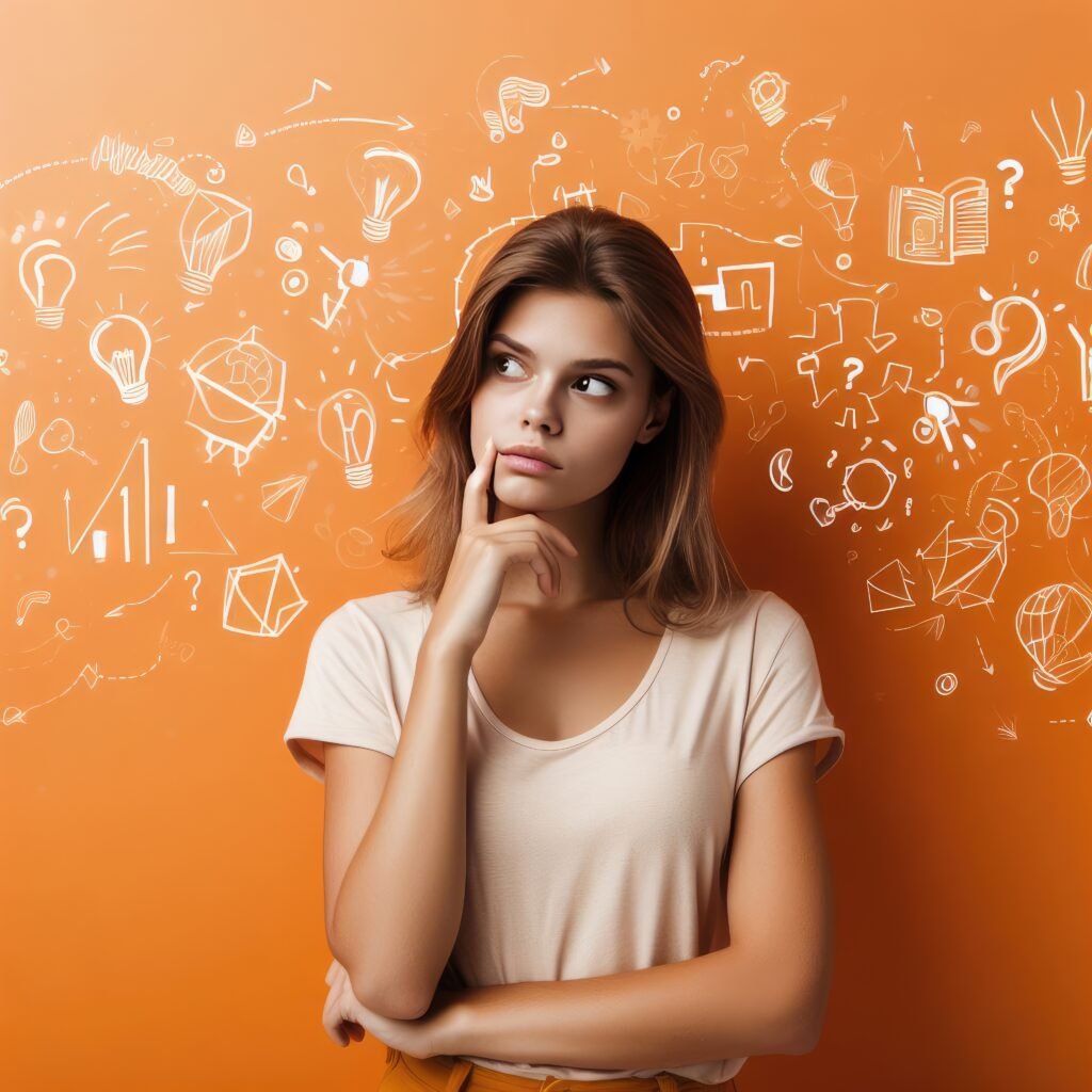woman-thinking-confused-with-question-mark-looking-up-with-thoughtful-focused-expression